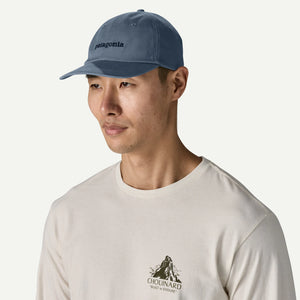 Patagonia Fitz Roy Icon Trad Hat-Text Logo: Utility Blue