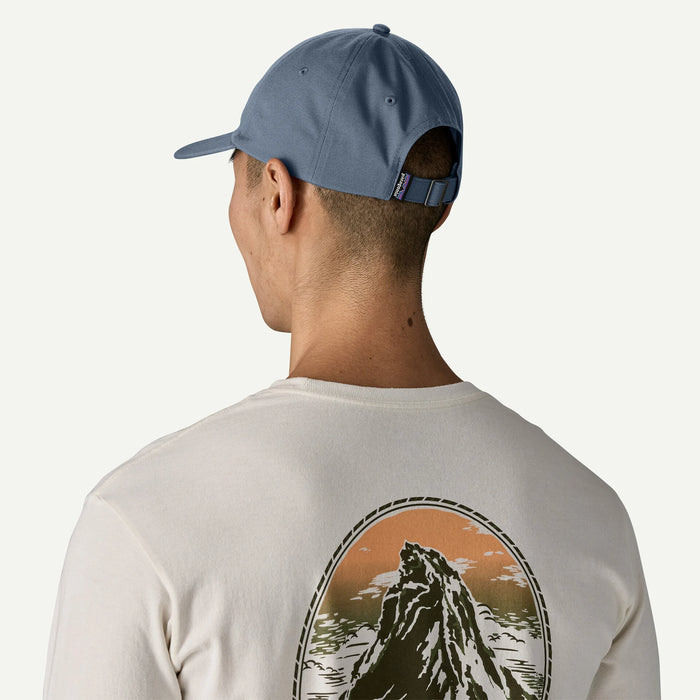 Patagonia Fitz Roy Icon Trad Hat-Text Logo: Utility Blue