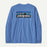 Patagonia P-6 Logo L/S Responsibili-Tee-Abundant Blue