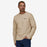 Patagonia P-6 Logo L/S Responsibili-Tee-Oar Tan