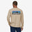 Patagonia P-6 Logo L/S Responsibili-Tee-Oar Tan
