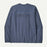 Patagonia P-6 Logo L/S Responsibili-Tee-Current Blue