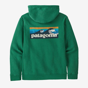Patagonia Boardshort Logo Uprisal Hooded Sweatshirt-Gather Green