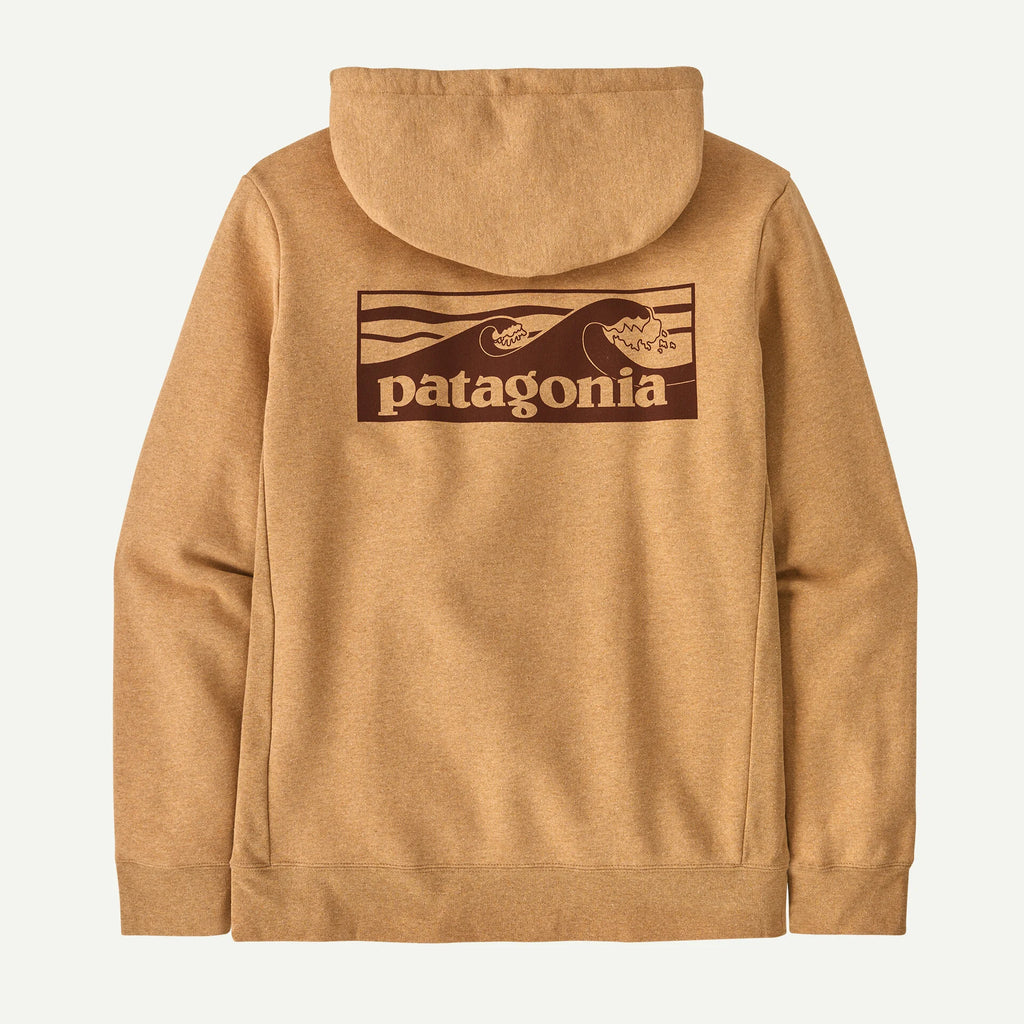 Patagonia Boardshort Logo Uprisal Hooded Sweatshirt-Talon Gold
