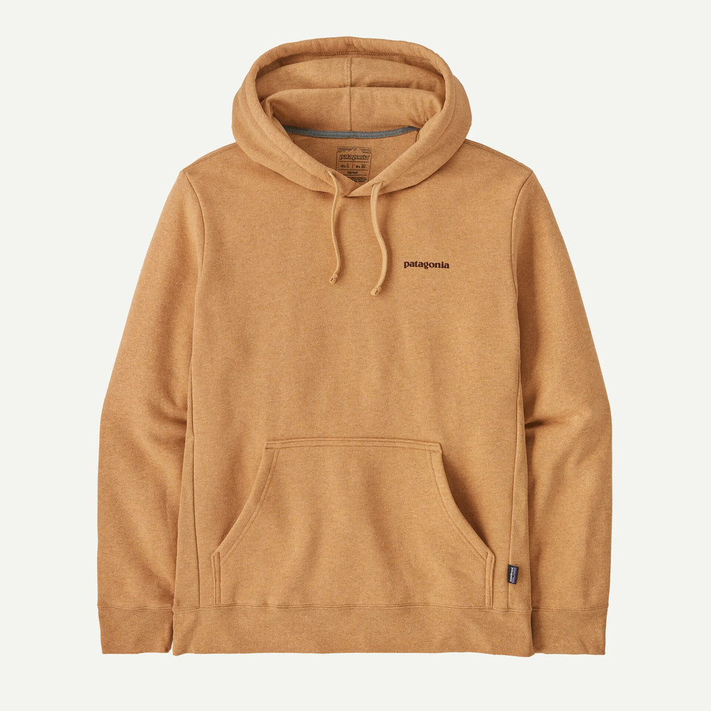 Patagonia Boardshort Logo Uprisal Hooded Sweatshirt-Talon Gold
