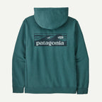 Patagonia Boardshort Logo Uprisal Hooded Sweatshirt-Wetland Blue