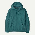 Patagonia Boardshort Logo Uprisal Hooded Sweatshirt-Wetland Blue