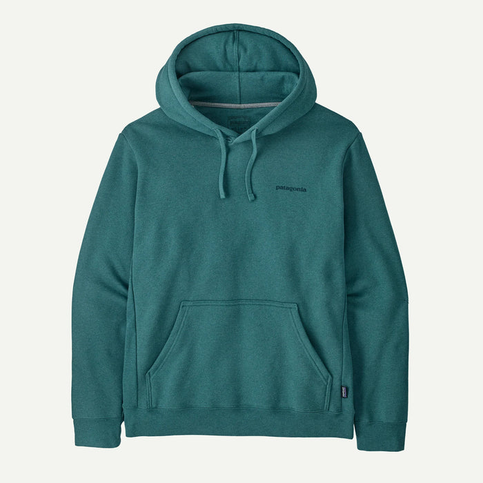 Patagonia Boardshort Logo Uprisal Hooded Sweatshirt-Wetland Blue