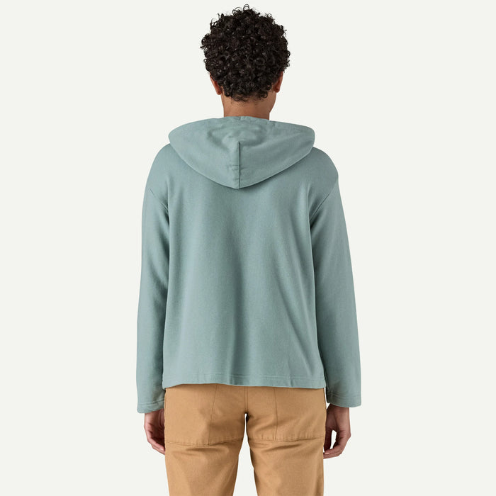 Patagonia LW '73 Text Logo Hooded Sweatshirt-Thermal Blue