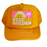 Local Beach Stay Golden Patch Trucker Hat-Gold