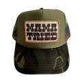 Local Beach Mama Tried Patch Trucker Hat-Camo Split