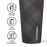 Corkcicle 16 oz Tumbler-Buffalo Plaid Grey