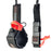 Stay Covered XXXL Big Wave Hand Tied QR Leash-Black-10'