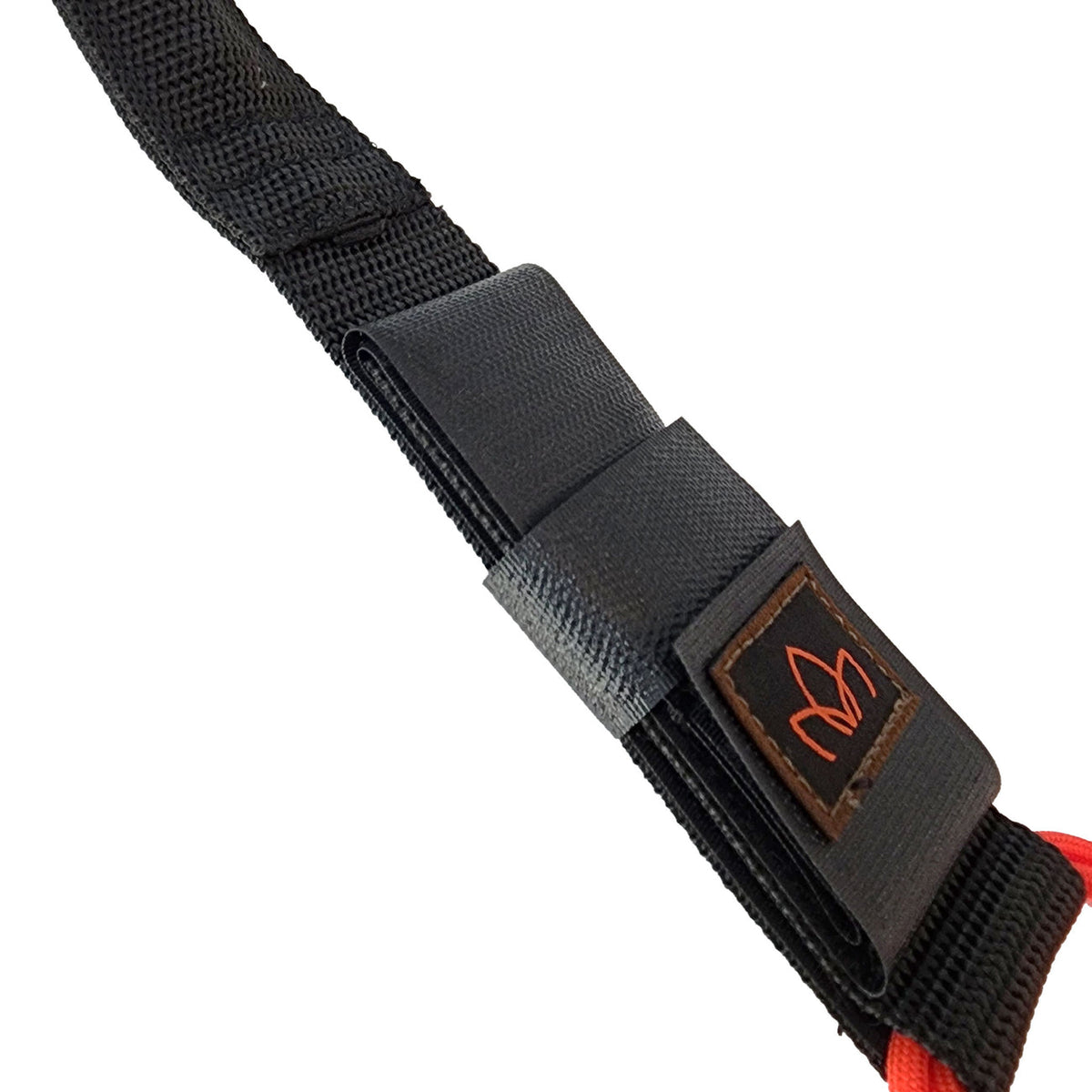 Stay Covered XXXL Big Wave Hand Tied Leash-Black-10'
