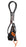 Stay Covered XXXL Big Wave Hand Tied QR Leash-Black-12'