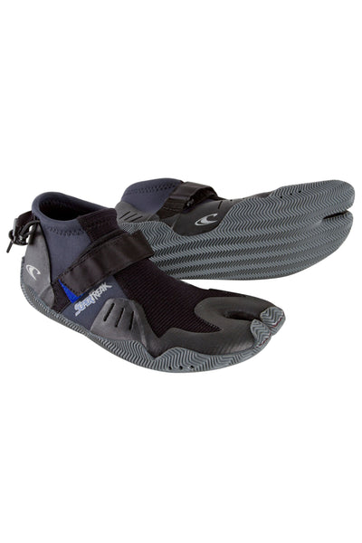 O'Neill Superfreak Tropical 2mm ST Booties-Black — REAL Watersports