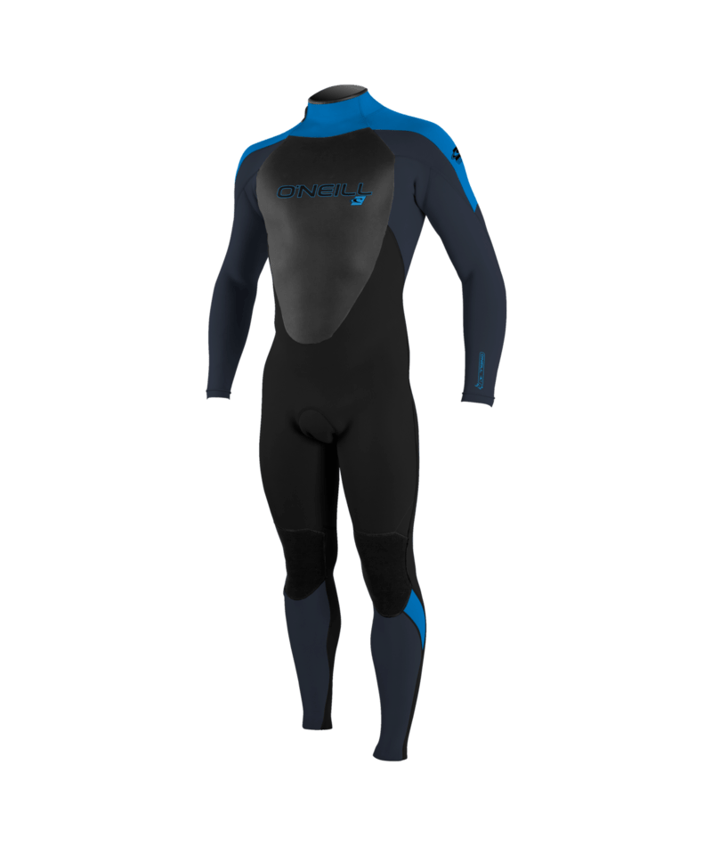 O'Neill Youth Epic 3/2mm BZ Wetsuit-Blk/Slate/Baliblu