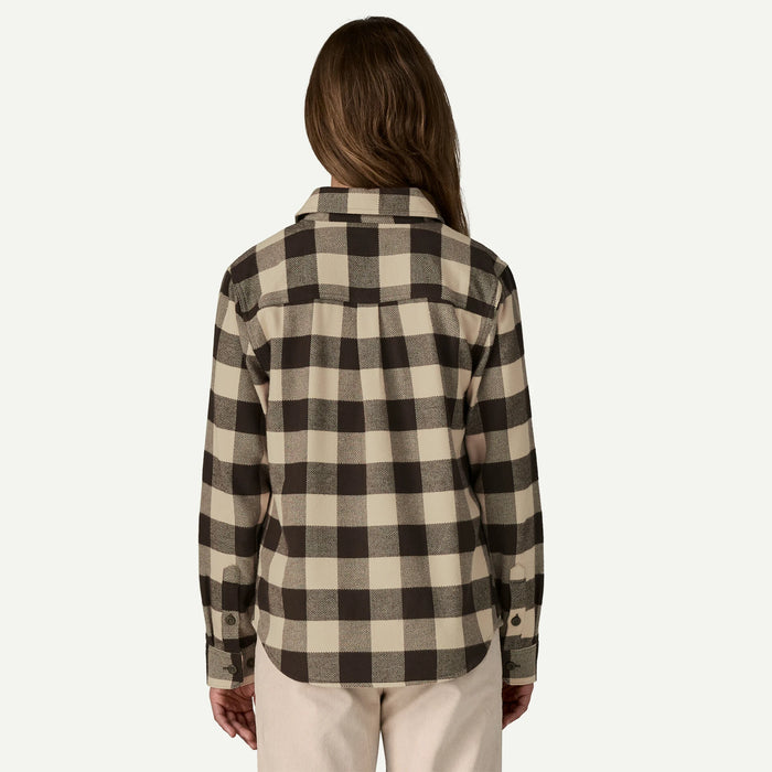 Patagonia Fjord Flannel L/S Shirt-Buffalo Check: Otter Brown