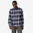 Patagonia LW Fjord Flannel L/S Shirt-Spotter: Endless Blue