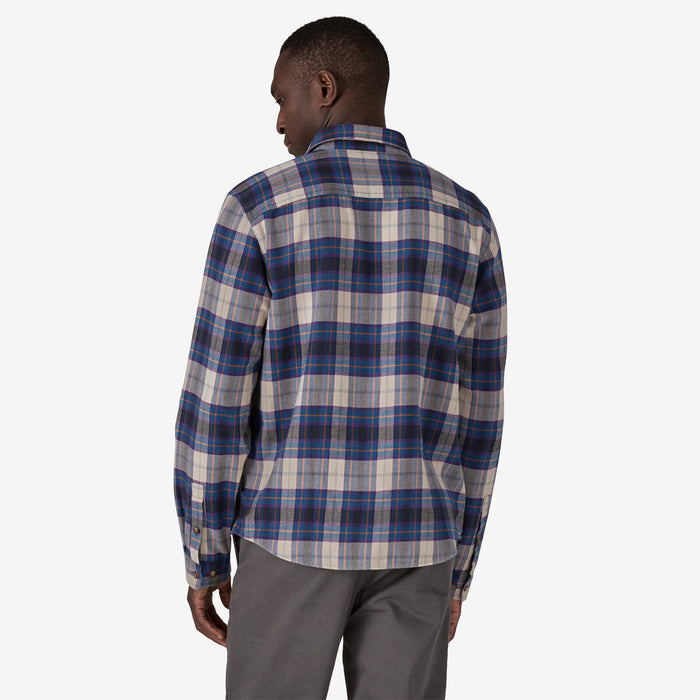 Patagonia LW Fjord Flannel L/S Shirt-Spotter: Endless Blue