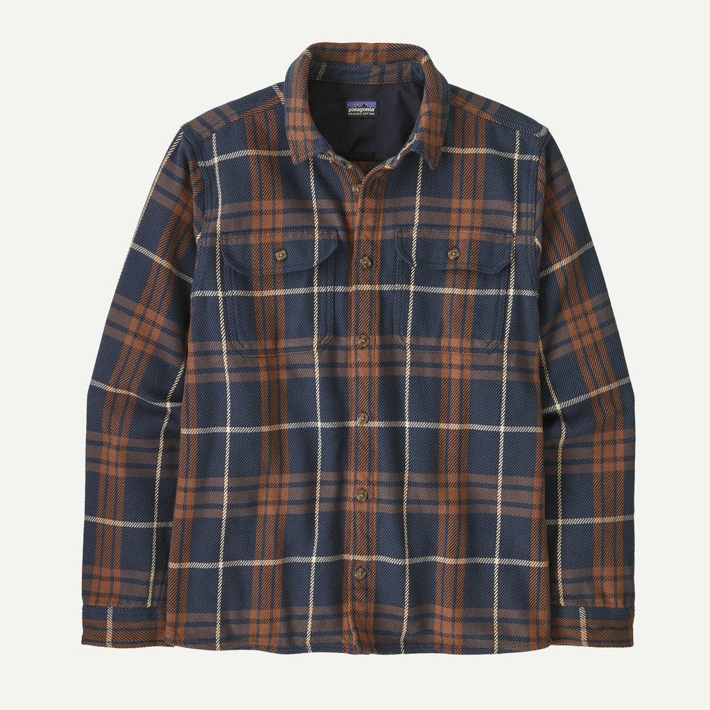 Patagonia Fjord Loft L/S Shirt-Netted: Sunken Blue