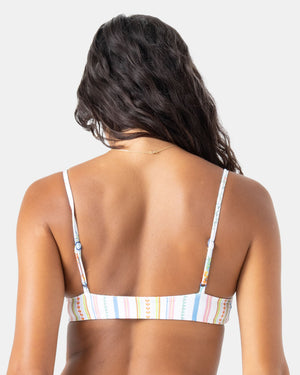 Roxy North Shore Reversible Bralette Top-Multi