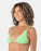 Roxy Haliewa Built Up Triangle Top-Vibrant Green