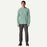 Patagonia x REAL Cap Cool L/S Water People Banner Sun Shirt-Thermal Blue