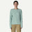 Patagonia x REAL W's L/S Cap Cool Peak Visions Sun Shirt-Thermal Blue