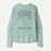 Patagonia x REAL W's L/S Cap Cool Peak Visions Sun Shirt-Thermal Blue