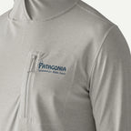Patagonia x REAL Cap Cool Sun Hooded Water People Banner Sun Shirt-Crisp Grey