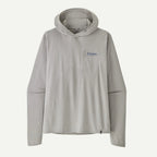 Patagonia x REAL Cap Cool Sun Hooded Water People Banner Sun Shirt-Crisp Grey