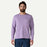 Patagonia Cap Cool Daily Graphic L/S Shirt-Concrete Purple X-Dye