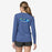Patagonia Cap Cool Daily Graphic L/S Tee-Boardshort Logo: Current Blue X-Dye