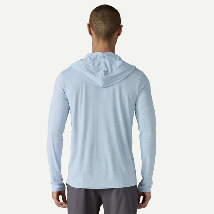 Patagonia Cap Cool Daily Hooded L/S Shirt-Fleck Blue
