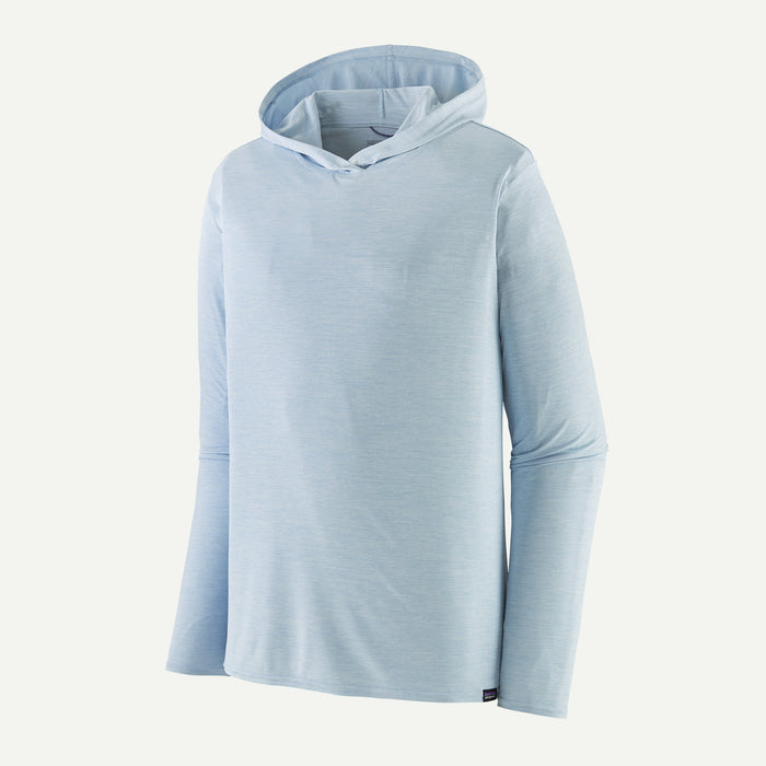 Patagonia Cap Cool Daily Hooded L/S Shirt-Fleck Blue