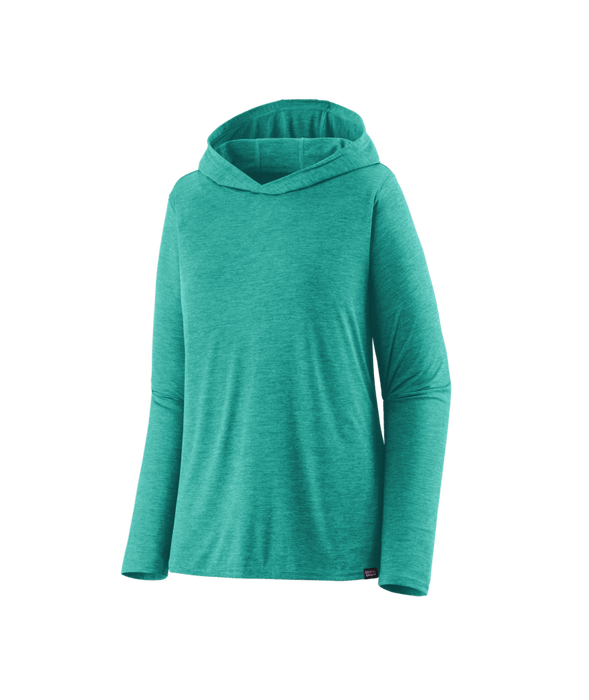 Patagonia Cap Cool Daily Hooded L/S Shirt-Subtidal Blue