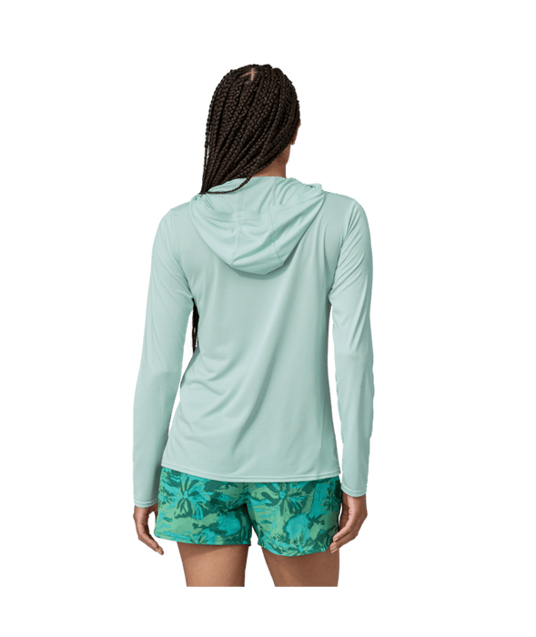 Patagonia Cap Cool Daily Hooded L/S Shirt-Wispy Green