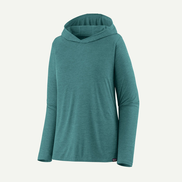 Patagonia Cap Cool Daily Hooded L/S Shirt-Wetland Blue X-Dye