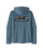 Patagonia Cap Cool Daily Graphic Hooded L/S Shirt-Boardshort Logo: Utility Blue X-Dye