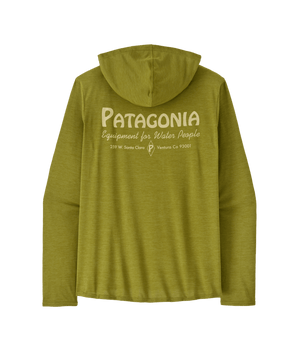 Patagonia Cap Cool Daily Graphic Hooded L/S Shirt-Graze Green X-Dye