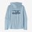 Patagonia Cap Cool Daily Graphic Hooded L/S Shirt-73 Skyline: Chilled Blue