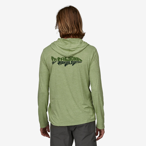 Patagonia Cap Cool Daily Graphic Relaxed Hoody-Wild Waterline: Salvia Green X-Dye
