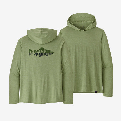 Patagonia Cap Cool Daily Graphic Relaxed Hoody-Wild Waterline: Salvia Green X-Dye