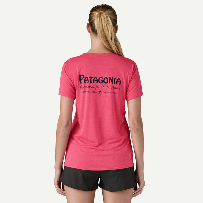 Patagonia Cap Cool Daily Graphic Shirt-Luminous Pink X-Dye