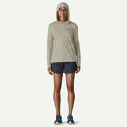 Patagonia x REAL W's Cap Cool Daily Hooded Sun Shirt-Dyno White