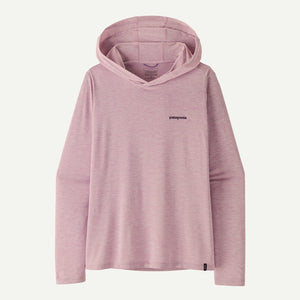 Patagonia x REAL W's Cap Cool Daily Hooded Sun Shirt-Quiet Violet