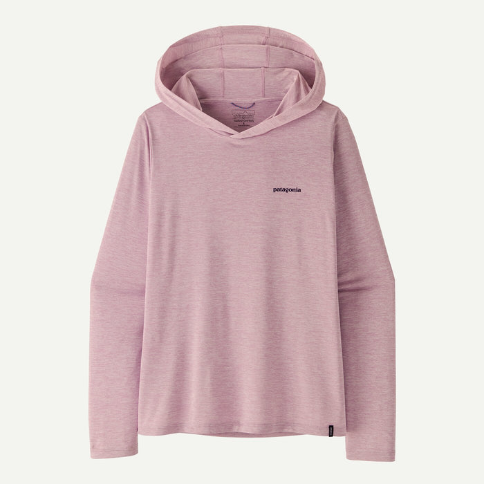 Patagonia x REAL W's Cap Cool Daily Hooded Sun Shirt-Quiet Violet
