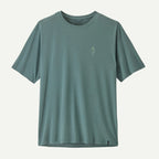 Patagonia x REAL Cap Cool Daily Water People Sets Sun Shirt-Blue Sage