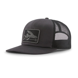 Patagonia Flying Fish Relaxed Trucker Hat-Ink Black